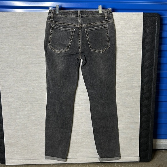 Boston Proper So Sexy Skinny Boyfriend Black Wash Jeans Size 4 NWT - Picture 7 of 11